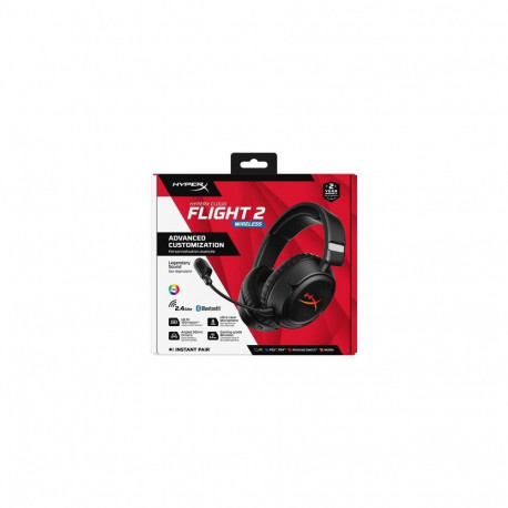 HyperX Cloud Flight 2 - Wireless Gaming Headset (Black)