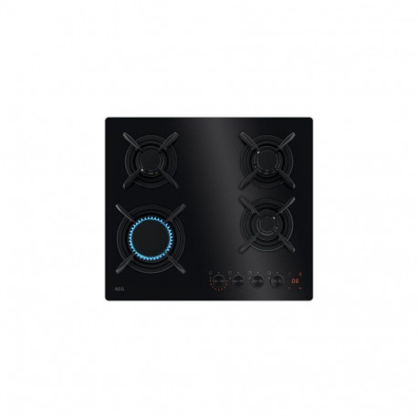 AEG HKB64453NB Black Built-in 60 cm Gas 4 zone(s)