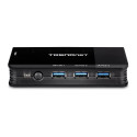 "TRENDnet TK-U404 4-Port Sharing Switch 4 PC/1 User USB 3.1"