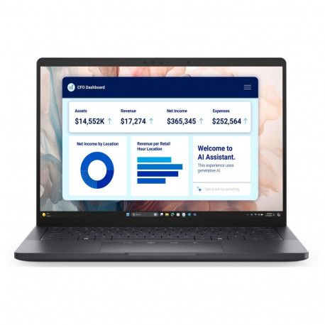 Dell sülearvuti Pro 13 Premium PA13250 CU7 268V 32GB 512SSD W11 Pro puutetundlik 3Y ProSpt