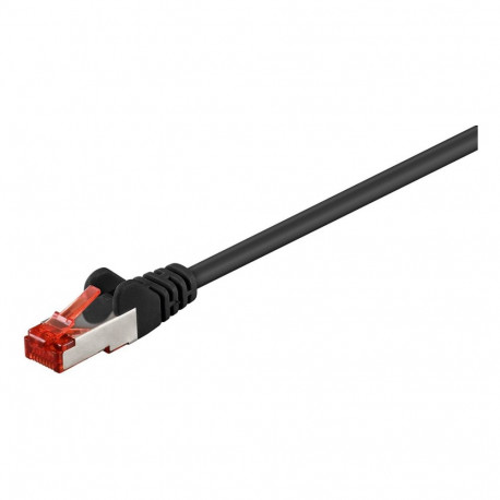 "Goobay 3m CAT 6 Patchkabel, S/FTP (PiMF), schwarz"