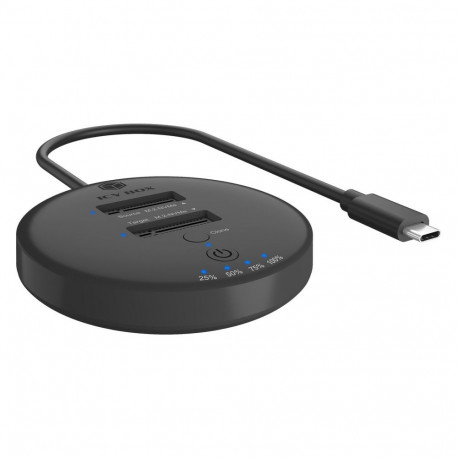 "Docking- & Klonstation IcyBox 2x M.2 NVMe SSD"