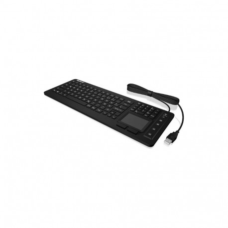 KeySonic tööstuslik puuteplaadiga klaviatuur KSK-6231INEL (FR) veekindel bulk, must