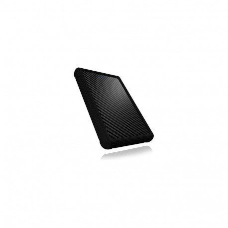 "2,5 6cm 1xSATA 2,5"" zu 1xUSB 3.0 Host, schraubenlos, Silicon Schutzhülle ICY BOX"