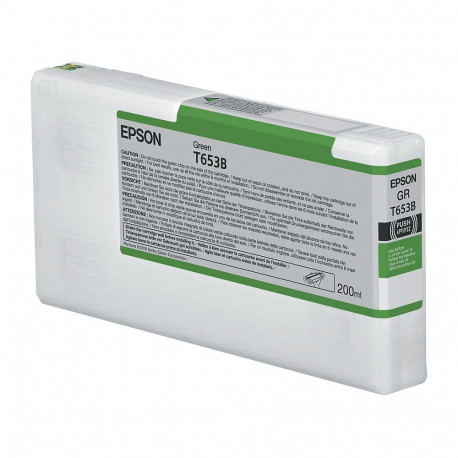 Epson tint T653B standardmaht 200ml, roheline