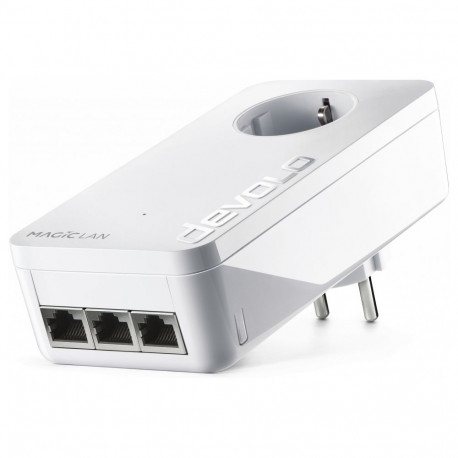 Devolo powerline-adapter Magic 2 LAN triple kuni 2400Mbit/s, 3x Gigabit LAN