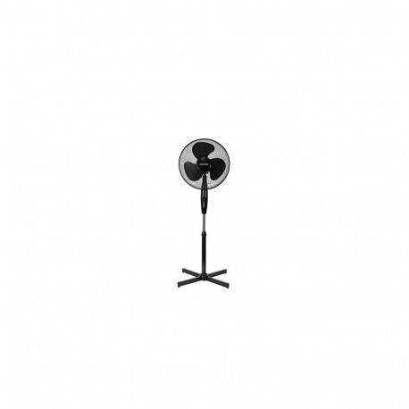 Mesko Fan MS 7311 Stand Fan, Number of speeds 3, 45 W, Oscillation, Diameter 40 cm, Black