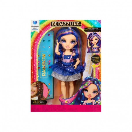 Lalka rainbow high be dazzling, genevieve bleue