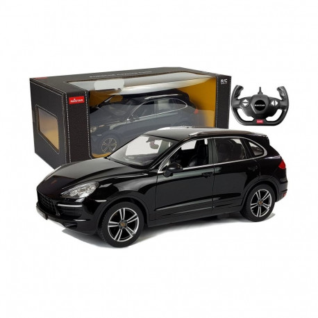 Auto Porsche Cayenne Turbo Zdalnie Sterowane RC Rastar Czarne 1:14