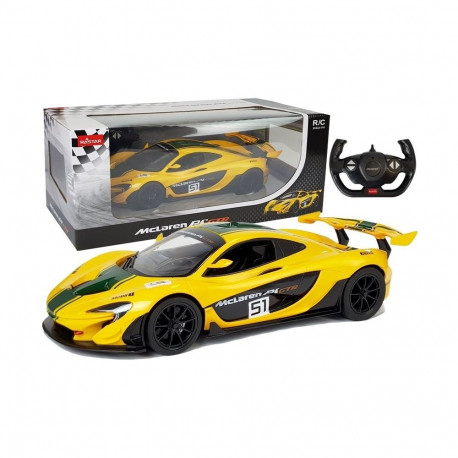 Rastar kaugjuhitav auto McLaren P1 GTR 1:14, kollane
