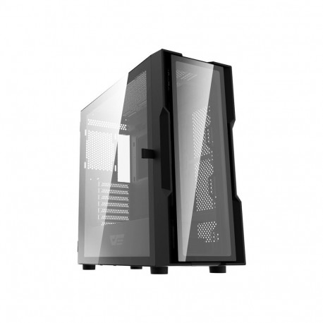 DARKFLASH DK431 Glass computer case (black)