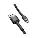 Baseus Cafule Micro USB cable 2.4A 1m (Gray + Black)