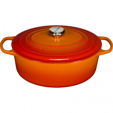 Le Creuset haudepott Signature ovaalne 31cm, volcanic