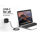 Conceptronic toiteadapter OZUL05BE 100W USB-C