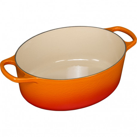 Le Creuset Signature Casserole oval 29 cm volcanic