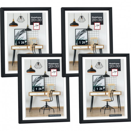 4x1 ZEP New Easy black 20x25 Resin Frame KB12