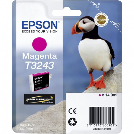 Epson tindikassett magenta T 324 T 3243