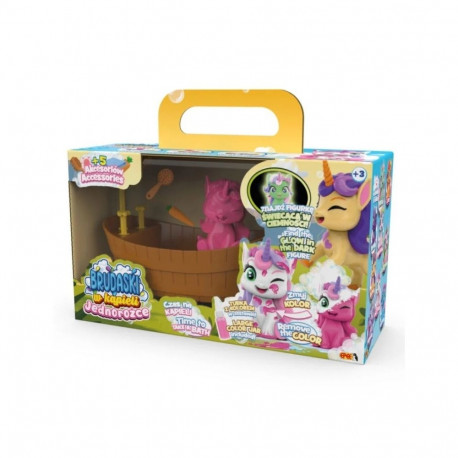 Ükssarvikute kujukeste komplekt vannituba muffin