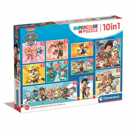 Puzzle 10w1 Super Color PSI PATROL Clementoni 20270