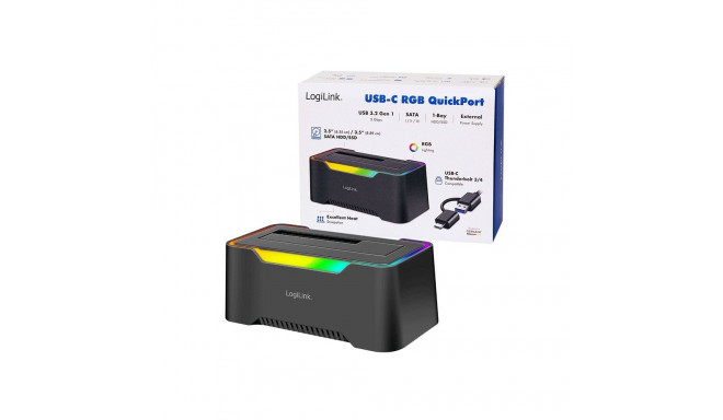 Docking station USB-C to HDD/SDD 2.5/3.5
