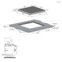 Induction hob CDTP644SC/E1