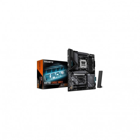 GIGABYTE X870E EAGLE WIFI7 Motherboard - Supports AMD Ryzen 9000 CPUs, 16+2+2 Phases Digital VRM, up
