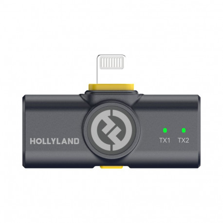 Hollyland Lightning vastuvõtja LARK M2, särav söehall