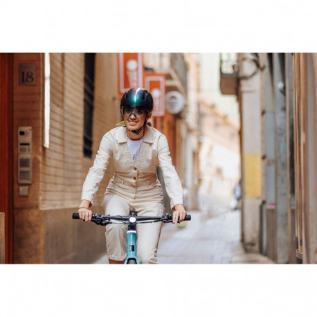 Cycling Helmet - HJC CALIDO PLUS 5-step fitting, magnetic clasp, size S, Pearl Grey