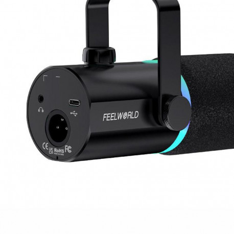 Microphone - Feelworld PM1 AS Dynamic USB C Cardioid with Headphone Jack