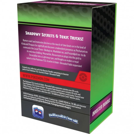 Trading Card Game - Pokémon TCG: Scarlet & Violet - Shrouded Fable Booster Pack Set