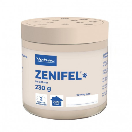 Pet Supplies - Virbac Zenifel Gel Diffuser with Calming Cat Pheromones 230g