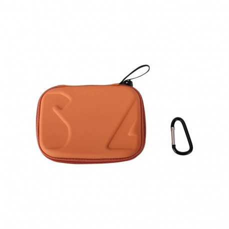 Camera Bag - Sunnylife OA5-B893-C for OSMO Action 5/4/3, PU Leather, Orange