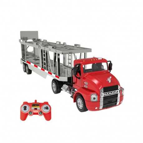Toy Vehicle - Double Eagle Remote-Controlled Truck 1:26 Transporter Red