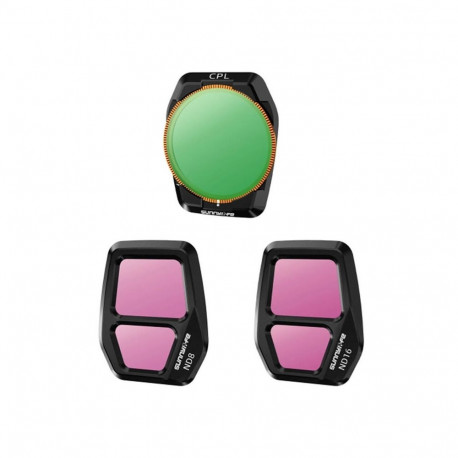 Camera Filter - Sunnylife A3S-FI925CPL CPL ND8 ND16 for AIR 3S