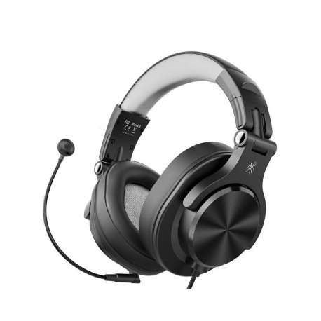 Headphones - OneOdio A71D 40mm Drivers, Detachable Mic, Foldable Black