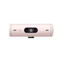 Webcam - Logitech BRIO 500 Automatic Light Correction Noise-Canceling Microphones Rosa