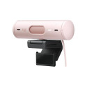 Webcam - Logitech BRIO 500 Automatic Light Correction Noise-Canceling Microphones Rosa