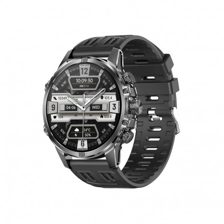 Smartwatch - Blitzwolf BW-AT6 Plus, 1.75" AMOLED, Bluetooth Calling, IP67, Black