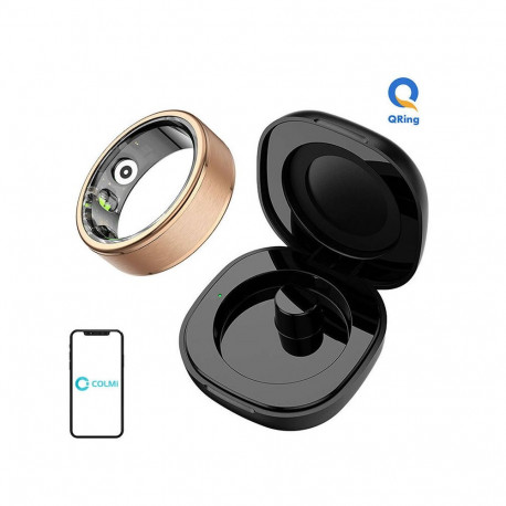 Smart Ring - COLMi R03 Health Monitor, 21 Sports Modes, 5ATM Water Resistant, Gold
