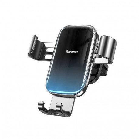 Phone Holder - Baseus Glaze Gravitational Car Holder (aluminum, for 4-6.5 inch phones, black)
