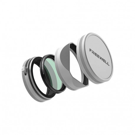 Camera Filter Set - Freewell FujiX100 Circular Polarizer & 1/4 Glow Mist Silver