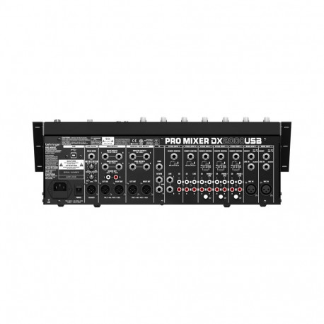 Audio Mixer - Behringer DX2000USB 7-Channel DJ Mixer with USB Interface