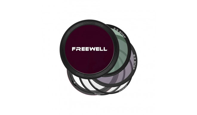 Camera Filter - Freewell 82mm Magnetic Variable ND Filter System (2-9 stops, glare reduction)