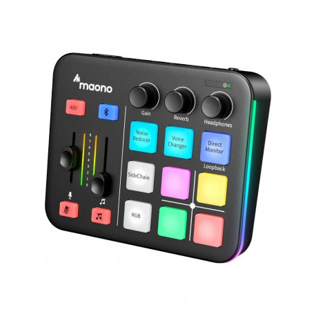 Sound Card - Maono G1 Neo XLR Input, Preamplifier, 48V Phantom Power Black