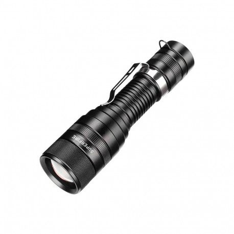 Flashlight - Superfire F5 1100lm, 236m, USB Rechargeable, Water-Resistant