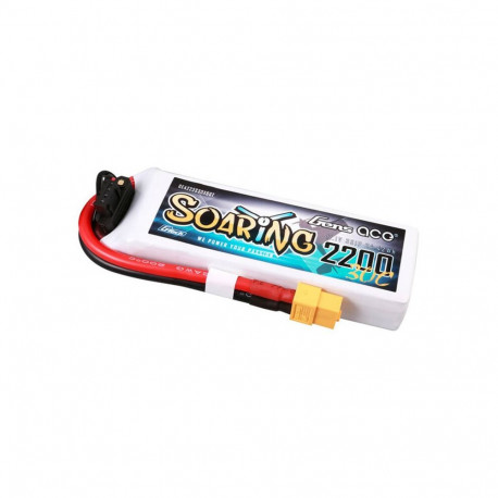 Battery - Gens ace G-Tech Soaring 2200mAh 11.1V 30C 3S1P LiPo