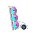 CPU Cooler - darkFlash DN-D360 360mm Water Cooler, Copper Block, ARGB, White