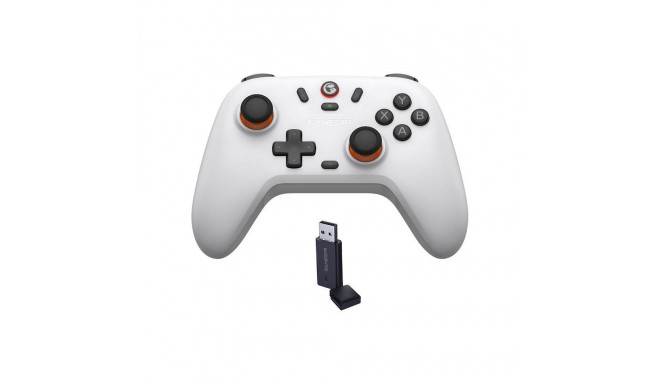 Game Controller - GameSir T4n Lite Wireless Controller (Steam, Android, iOS, Switch, White)