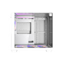 Computer Case - darkFlash TH285 ATX, tempered glass, 4 fans, white