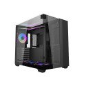 Computer Case - darkFlash TH285 Midi Tower ATX, M-ATX, ITX, 4 Fans Black
